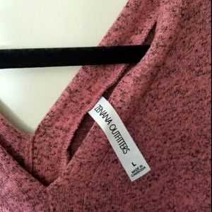 NWOT Poncho style Sweater Hacci Material